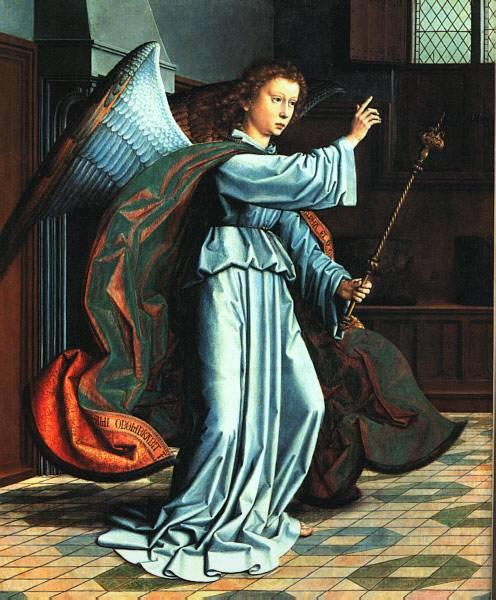 DAVID, Gerard The Annunciation dg02 oil painting picture